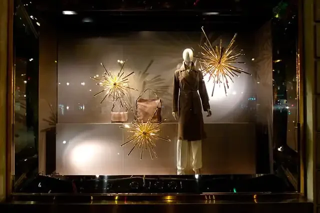 Éclairage de vitrine