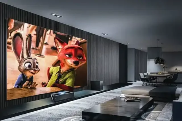 Home cinéma salle projection vidéoprojecteur