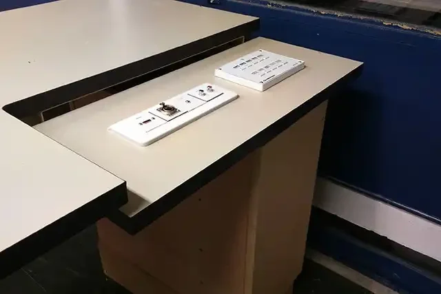 Intégration audiovisuelle au mobilier