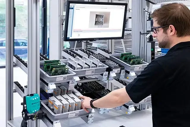 Moniteur poste de travail industriel