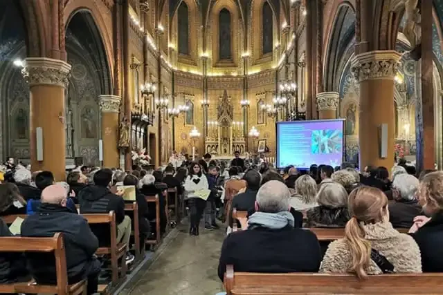 Vidéoprojection église
